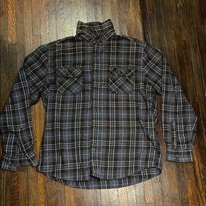 Original Weatherproof Vintage Long Sleeve Button Up Flannel Men’s size L